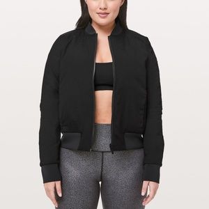Lululemon non-stop bomber jacket